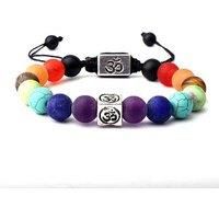 Chakra Stone Bracelet+Valentine Box - Silver