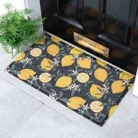 Artsy Doormats Multi Lemons Doormat (70 X 40Cm)