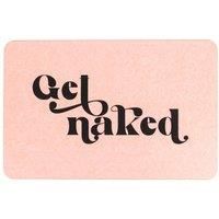 Get Naked Pink Stone Non Slip Bath Mat