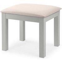 Ashfield Premier Dove Grey Dressing Stool in Mid Grey