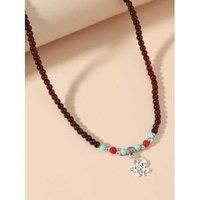 2-In-1 Necklace And Bracelet+Valentine - Silver