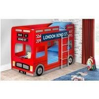 Premium London Red Bus Bunk Bed