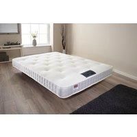 Somnior Coolblue Sprung Memory Tufted Mattress in White | Size: King