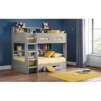 Grey Oak Book Case Bunk Bed
