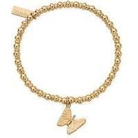 Chlobo Gold Didi Sparkle Butterfly Bracelet