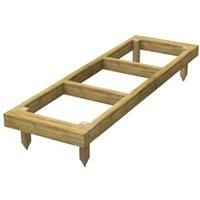 Power Sheds 6 x 2ft Pressure Treated Garden Building Base Kit