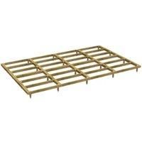Power Sheds 16 x 10ft Pressure Treated Garden Building Base Kit