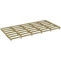 Power Sheds 20 x 10ft Pressure Treated Garden Building Base Kit