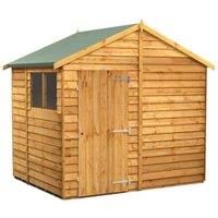 Power 6x8 Overlap Apex Shed