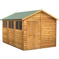 Power 12x8 Overlap Apex Shed