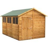 Power 12x8 Overlap Apex Shed