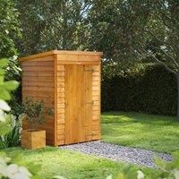 4X4 Power Overlap Pent Shed