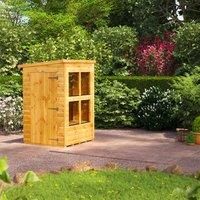 Power Sheds 4 x 4ft Pent Shiplap Dip Treated Potting Shed