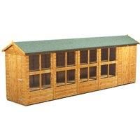 20X4 Power Apex Potting Shed Combi Including 4Ft Side Store