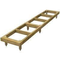 Power Sheds 10 x 2ft Pressure Treated Garden Building Base Kit
