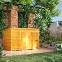 Power 8' x 6' Pent Bike Shed