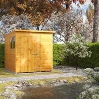 Power 6' x 8' Pent Garden Shed