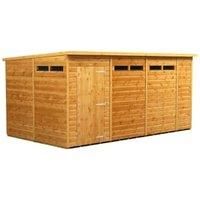 Power 14' x 8' Pent Security Shed