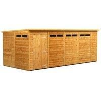 Power 18' x 8' Pent Security Shed