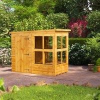 Power 4' x 8' Pent Potting Shed