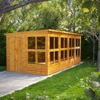 Power 16' x 8' Pent Potting Shed