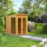 Power 4' x 8' Pent Summerhouse