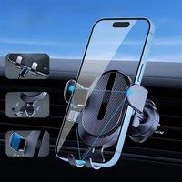 General Motors air outlet (phone) bracket, including gravity sensor and frosted carbon fiber
