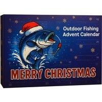 Outdoor Fishing 24-Piece Christmas Advent Calendar: Surprise Angler'S Gift