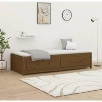 Day Bed Honey Brown 80x200 cm Solid Wood Pine