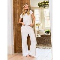 Jim Jam The Label Jim Jam Pointelle Pyjama Set - White