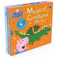 Peppa Pig Magical Creatures 4 Story Books Box Set (Peppa/'s Unicorn, Peppa/'s Mermaid, George/'s Dragon & George/'s Dinosaur)