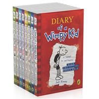 Diary of a Wimpy Kid: 8 Book Box Set By Jeff Kinney - Children's Fiction Books (Boxset)