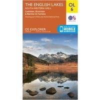 Ordnance Survey Explorer OL 6 The Lake District: South-western area, Orange/D