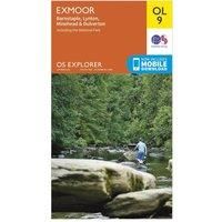 Exmoor Map | Barnstaple, Lynton, Minehead & Dulverton | Ordnance Survey | OS Explorer Map OL9 | England | Walks | Hiking | Maps | Adventure