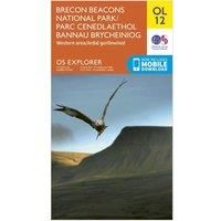 Ordnance Survey Explorer OL 12 Brecon Beacons National Park - Western & Central Areas Map, D/D