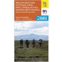 Ordnance Survey Explorer OL 13 Brecon Beacons National Park - Eastern Area Map, D/D