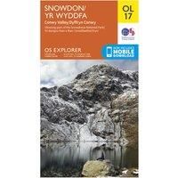OL17 Snowdon Conwy Valley Ordnance Survey Explorer Paper Sheet map OL 17