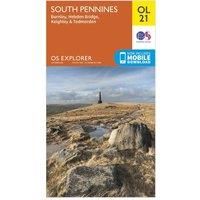Ordnance Survey Explorer OL 21 South Pennines Map, D/D