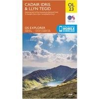 Ordnance Survey Explorer OL 23 Cadair Idris & Bala Lake Map, Orange