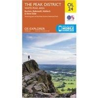 Ordnance Survey OL 24 Explorer The Peak District - White Peak Area Map, D/D