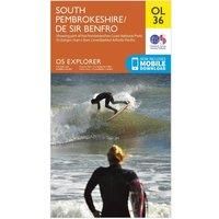 Ordnance Survey Explorer OL 36 South Pembrokeshire Map, D/D