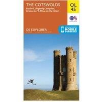OS Explorer OL45 The Cotswolds (OS Explorer Map)