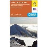 Ordnance Survey Explorer OL 46 The Trossachs Map, Orange