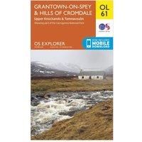 OL61 Grantown on Spey Hills of Cromdale Ordnance Survey Explorer Map OL 61