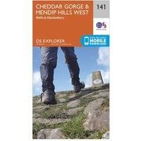Cheddar Gorge and Mendip Hills West by Ordnance Survey 9780319243343 | Brand New