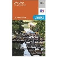Oxford Map | Witney & Woodstock | Ordnance Survey | OS Explorer Map 180 | England | Walks | Hiking | Maps | Adventure