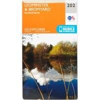 OS Explorer Map (202) Leominster and Bromyard