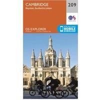 Cambridge Map | Royston, Duxford & Linton | Ordnance Survey | OS Explorer Map 209 | England | Walks | Hiking | Maps | Adventure