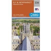 OS Explorer Map (226) Ely and Newmarket, Mildenhall and Soham
