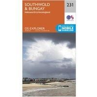 Southwold and Bungay Explorer Map 231 Ordnance Survey